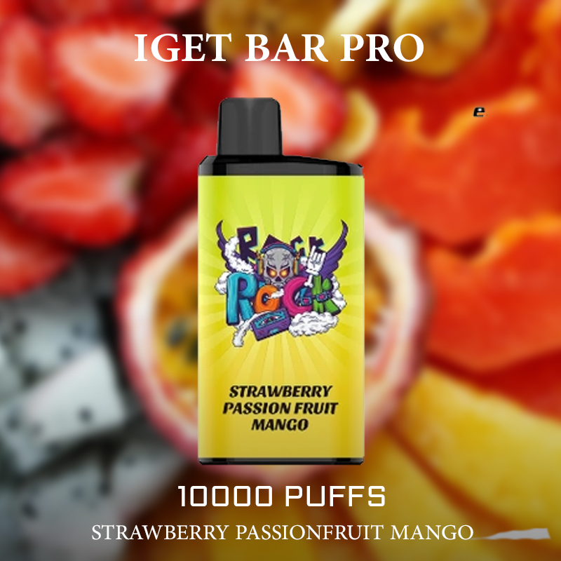 IGET BAR PRO Strawberry Passionfruit MANGO – 10000 PUFFS | Australia Vapes