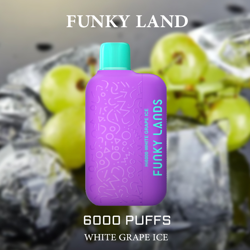 FUNKY LAND WHITE GRAPE ICE – 6000 PUFFS | Australia Vapes