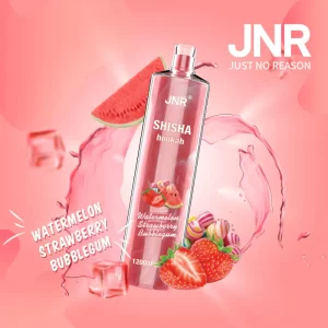 JNR Shisha Hookah – Watermelon Strawberry bubble gum 12,000 – AusVape Direct