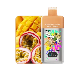 Scammm – Mango Passion Fruit Soda 15,000 Puffs – AusVape Direct